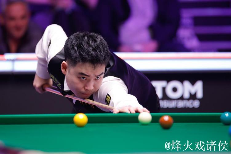 斯佳辉6-0横扫瑞恩·戴 强势晋级斯诺克英锦赛16强