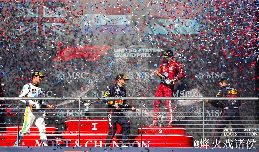 F1美国大奖赛:维斯塔潘杆位加冕 诺里斯第二勒克莱尔季军 F1美国大奖赛:维斯塔潘杆位加冕 诺里斯第二勒克莱尔季军